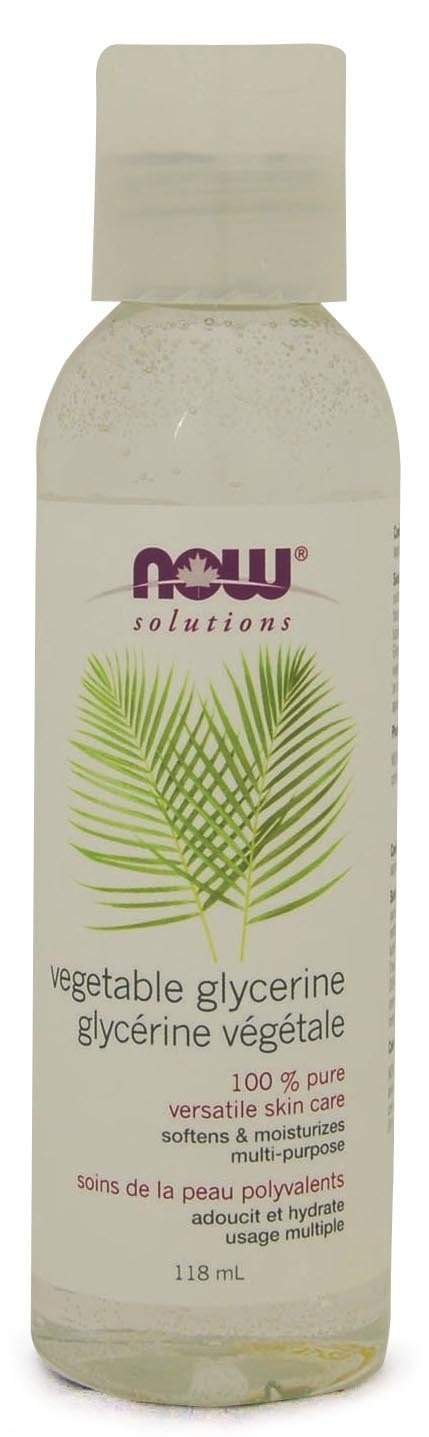 NOW Vegetable Glycerine, Pure 118mL
