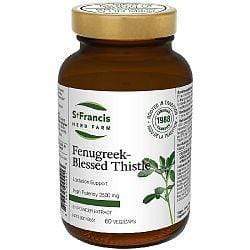 St Francis Herb Farm Fenugreek Blessed Thistle 60 Capsules