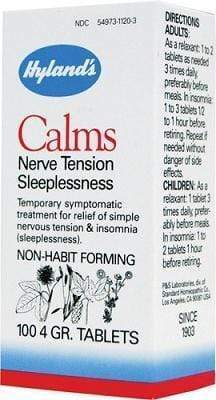 Hyland's Calms 100 X 4 g Tabs