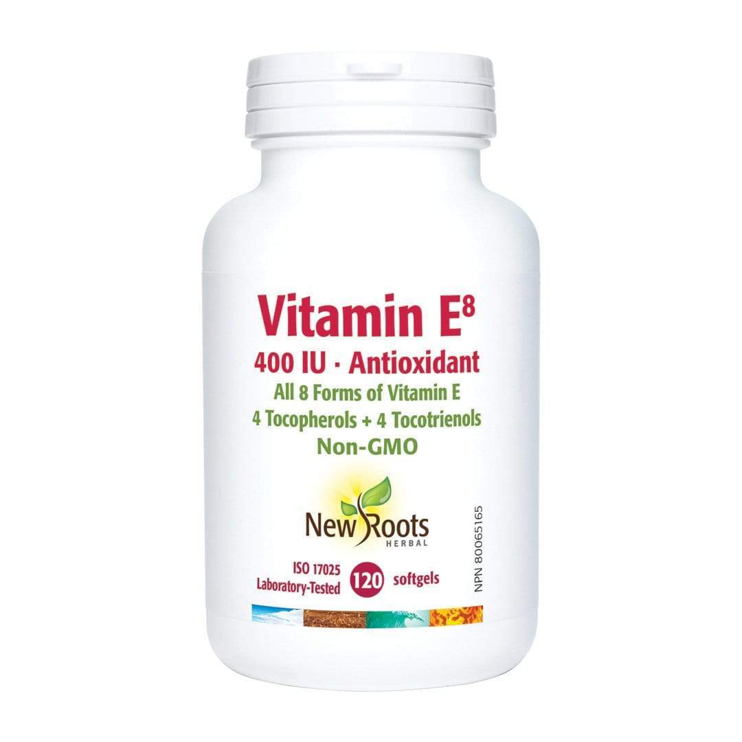 New Roots VITAMIN E8 400 I.U. NON GMO