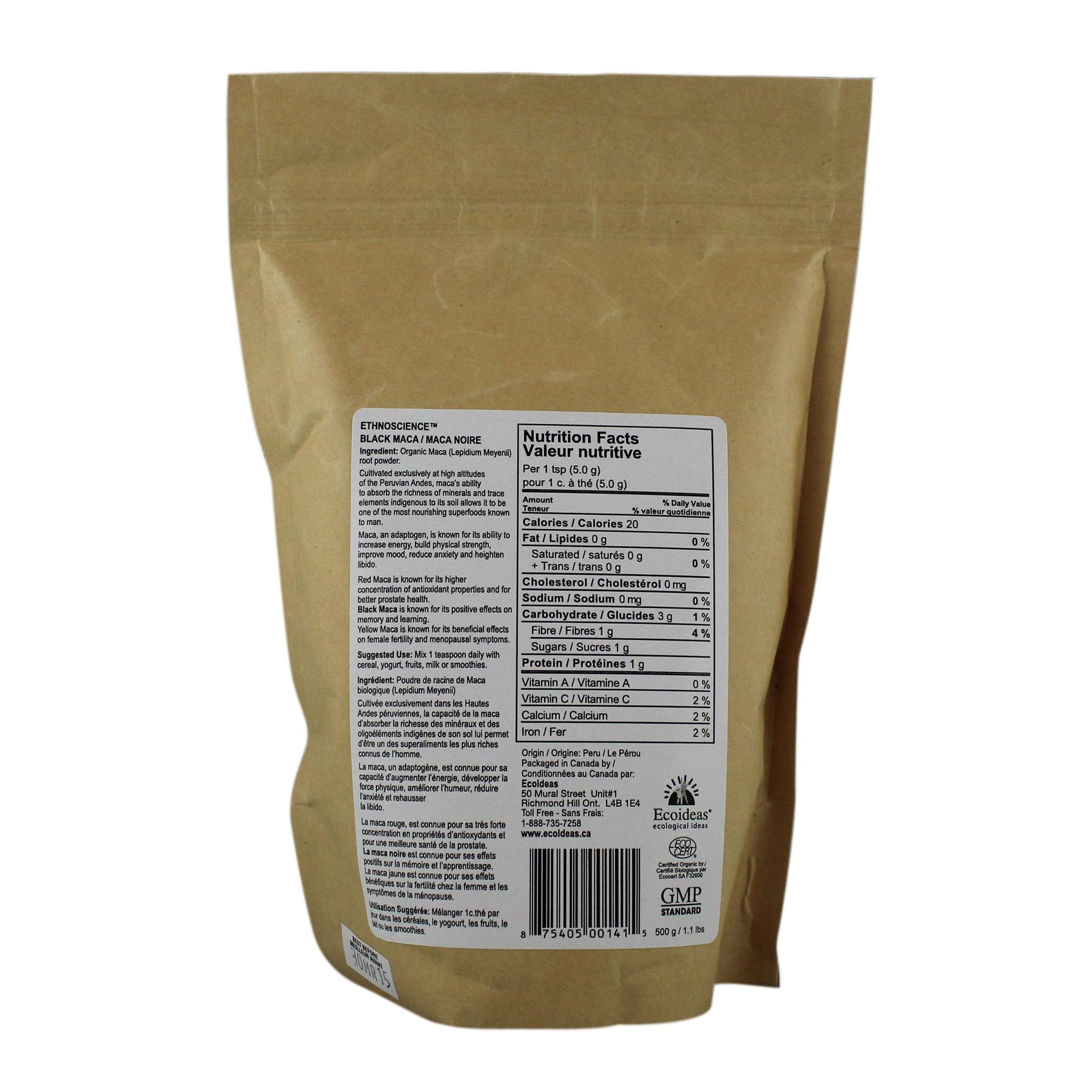 Ecoideas Black Maca 454g