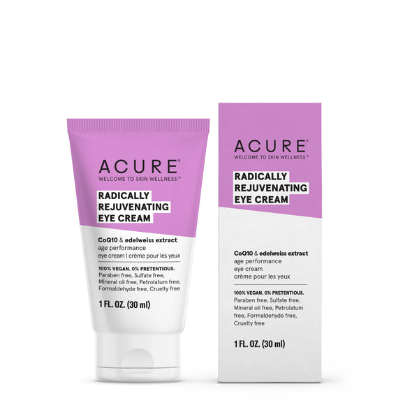 Acure Radically Rejuvenating Eye Cream CoQ10 & Edelweiss Extract