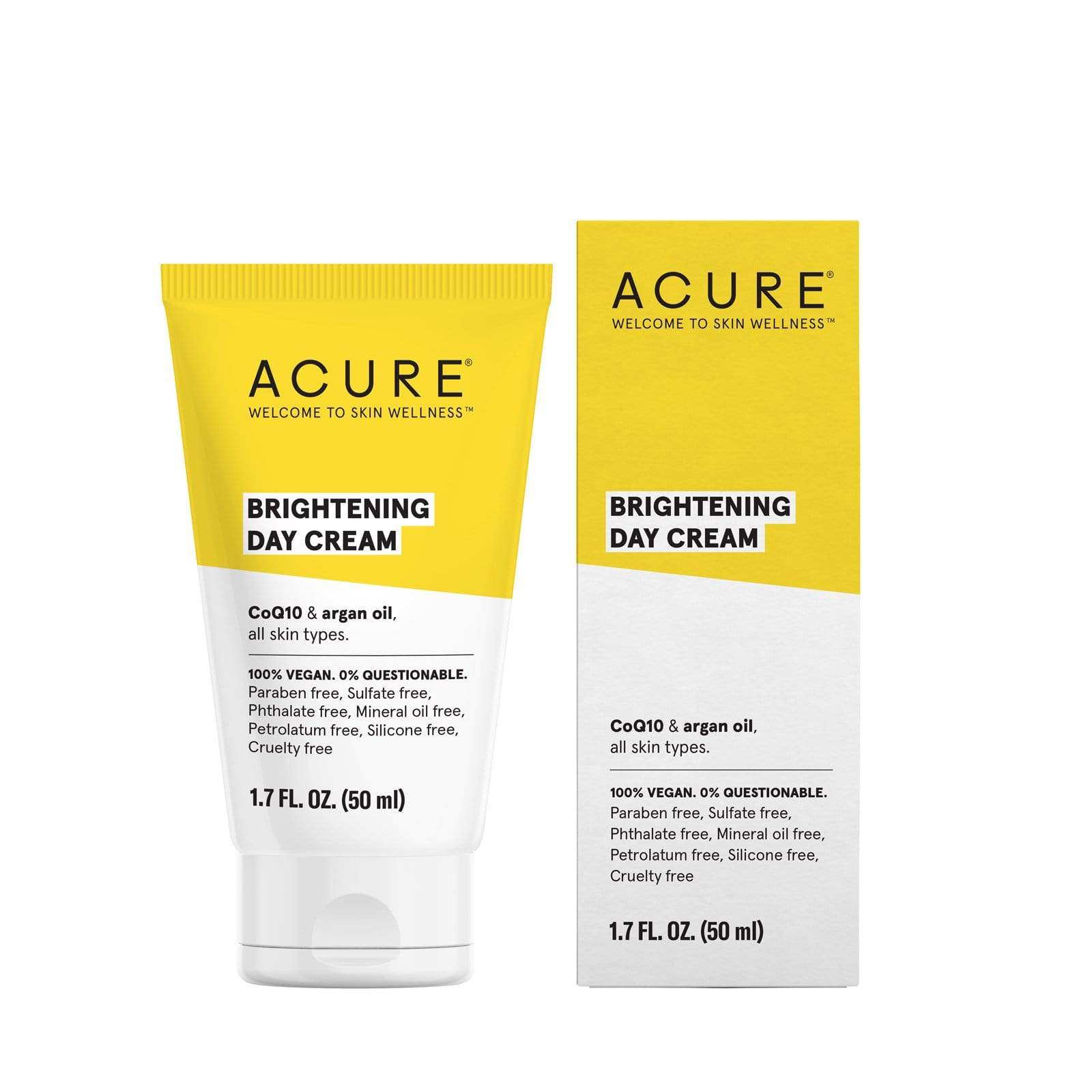 Acure Brightening Day Cream Cica & Argan Oil