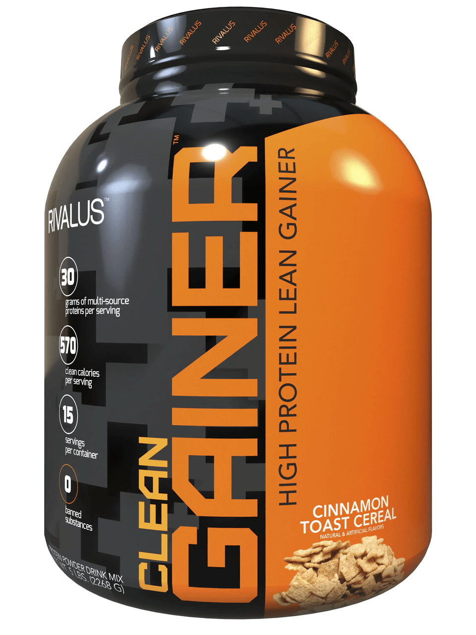 Rivalus Clean Gainer Cinnamon Toast Cereal 5LB