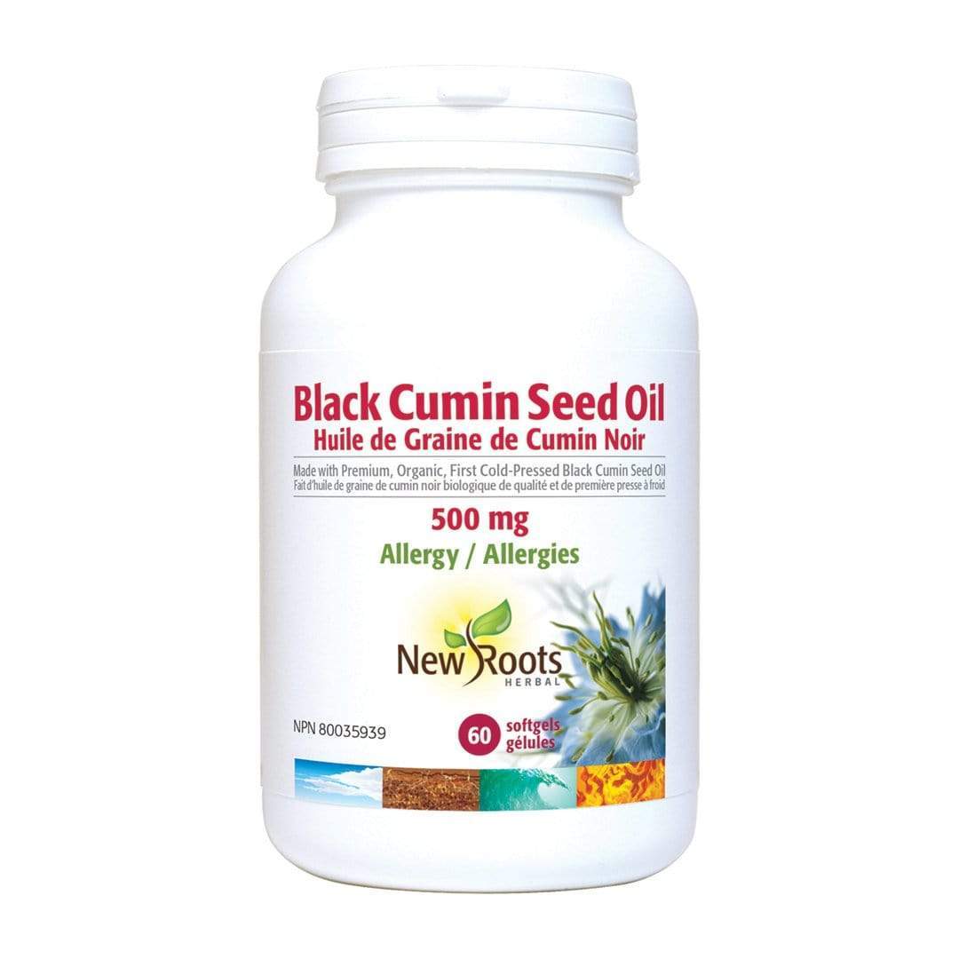 New Roots BLACK CUMIN SEED OIL 500 MG