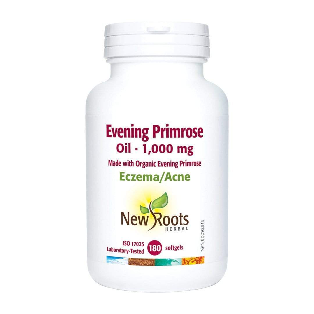 New Roots Evening Primrose Oil 1000¬ mg Softgels