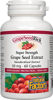 Natural Factors GrapeSeedRich 50 mg