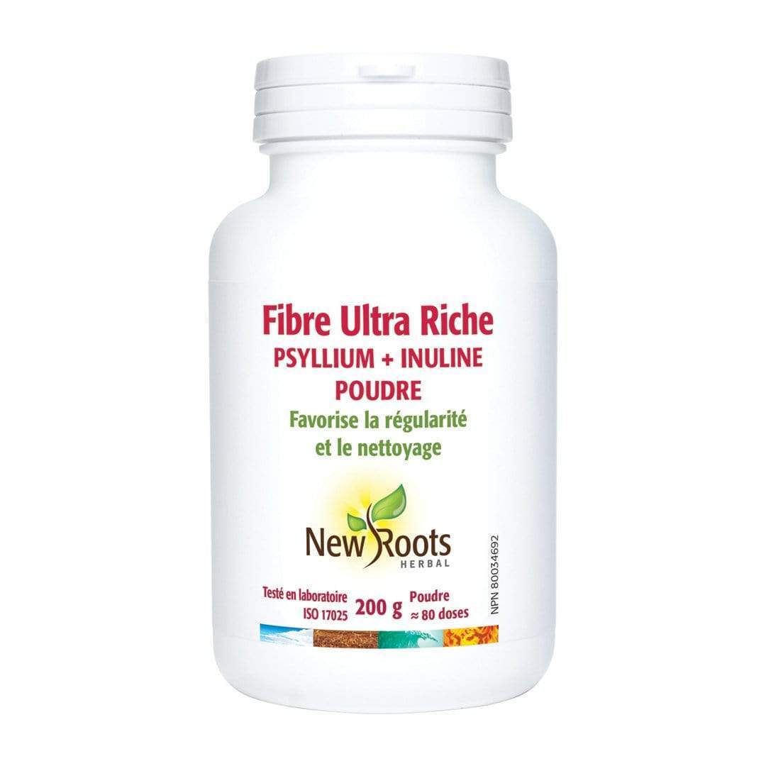 New Roots FiberUltra - Rich Psyllium + F.O.S Powder