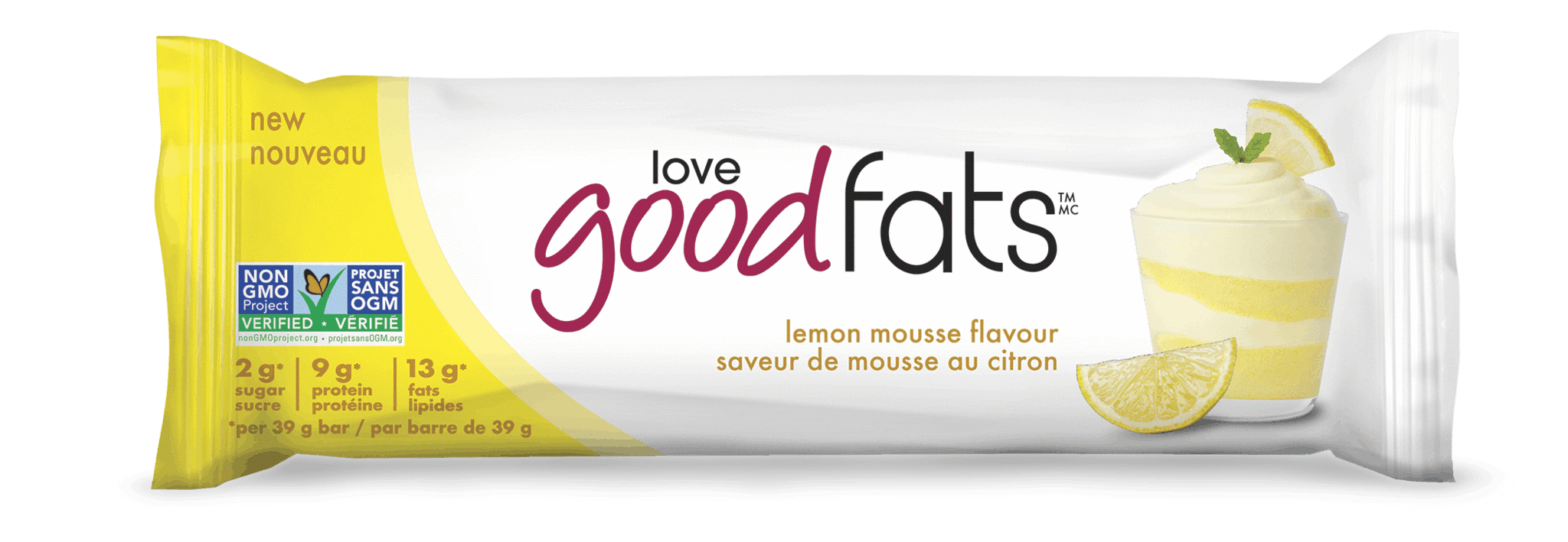 Love Good Fats Lemon Mousse Box of 12