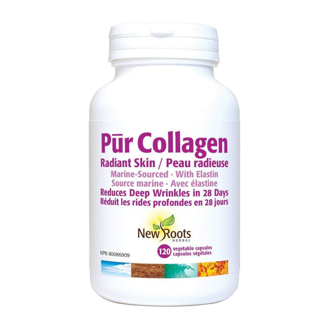 New Roots Pūr Collagen Radiant Skin 120 V-Caps