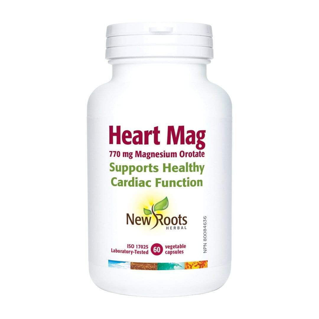 New Roots Heart Mag 77 mg 60 capsules