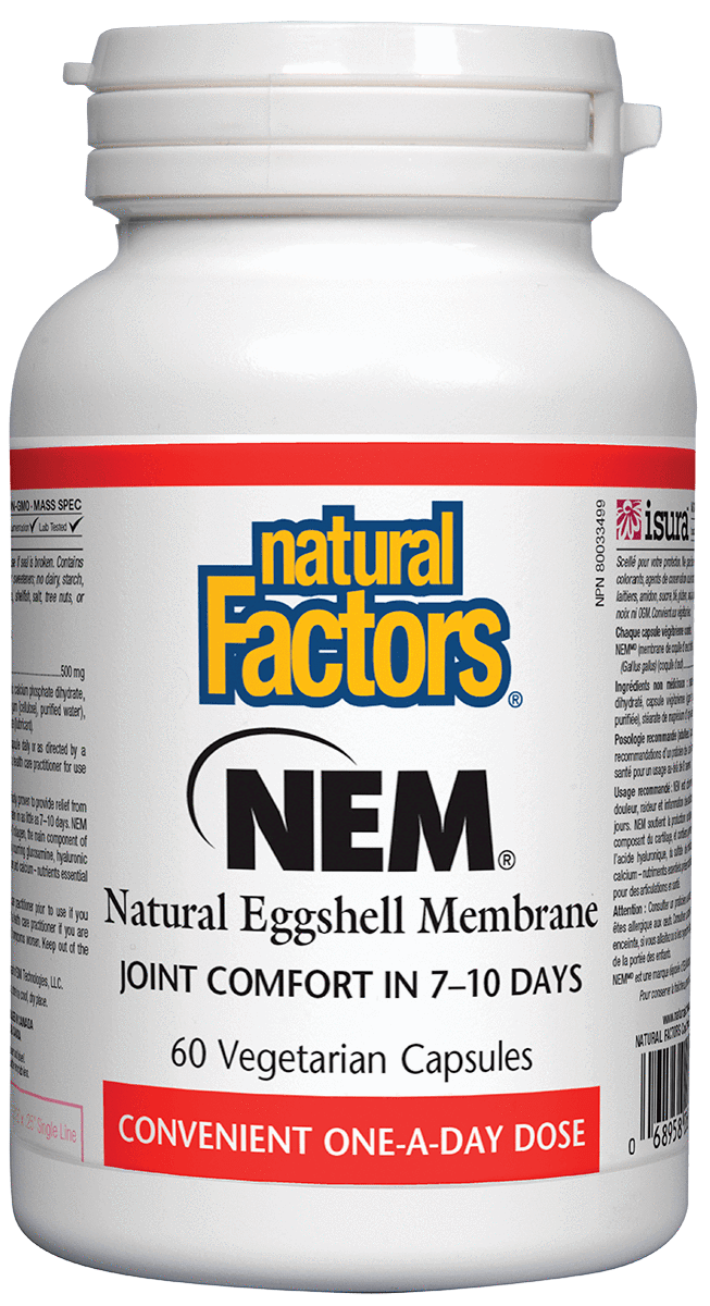 Natural Factors NEM - Natural Eggshell Membrane