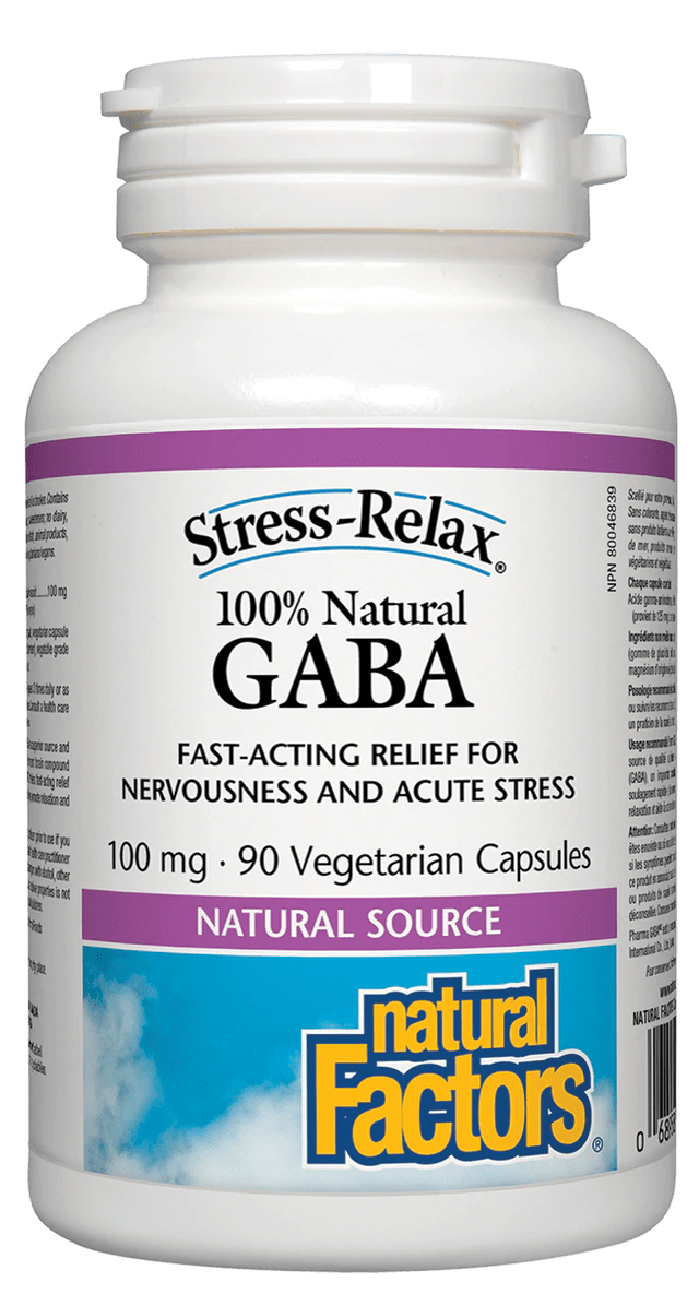 Natural Factors Stress-Relax GABA 250 mg