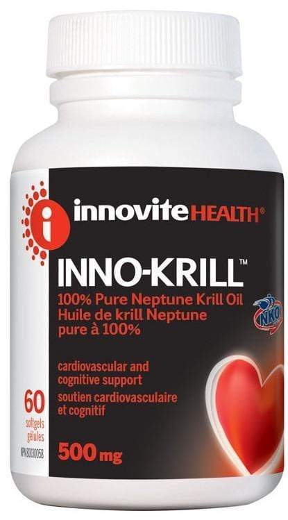 Innovite Health Krill Oil Omega-3 500 mg 60 Softgels