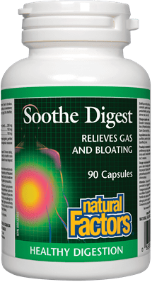 Natural Factors Soothe Digest, 90 Capsules