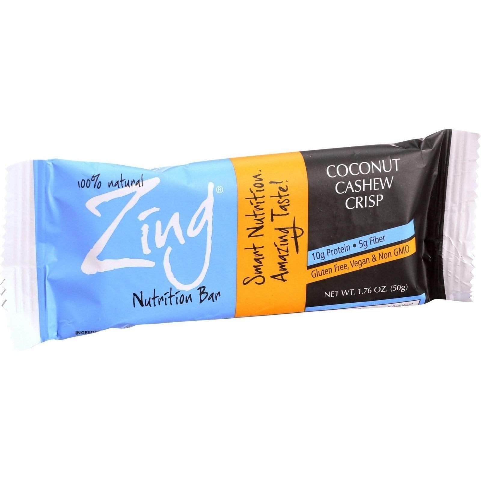 Zing Nutrition Bar - Coconut Cashew Crisp