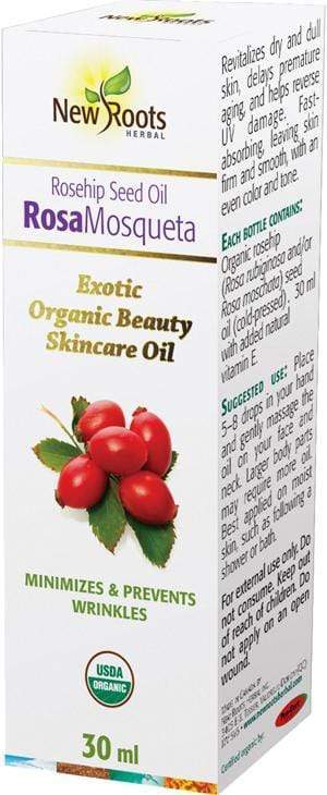 New Roots Rosa Mosqueta (Organic Rosehip Seed Oil)
