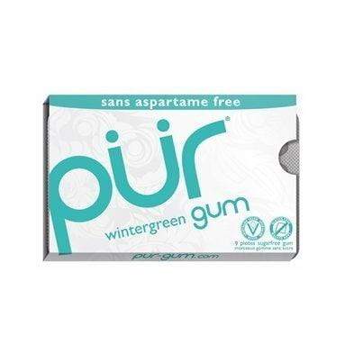 PUR Gum Wintergreen | 9pc Gum