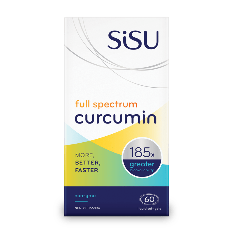 Sisu Full Spectrum Curcumin 60 Softgels
