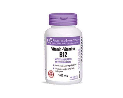 Preferred Nutrition Vitamin B12 Methylcobalamin