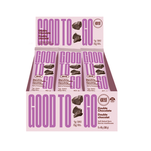 Good To Go Double Chocolate Keto Bars 9x40 g