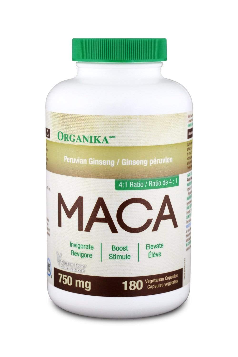 Organika Maca Capsules 180 Capsules