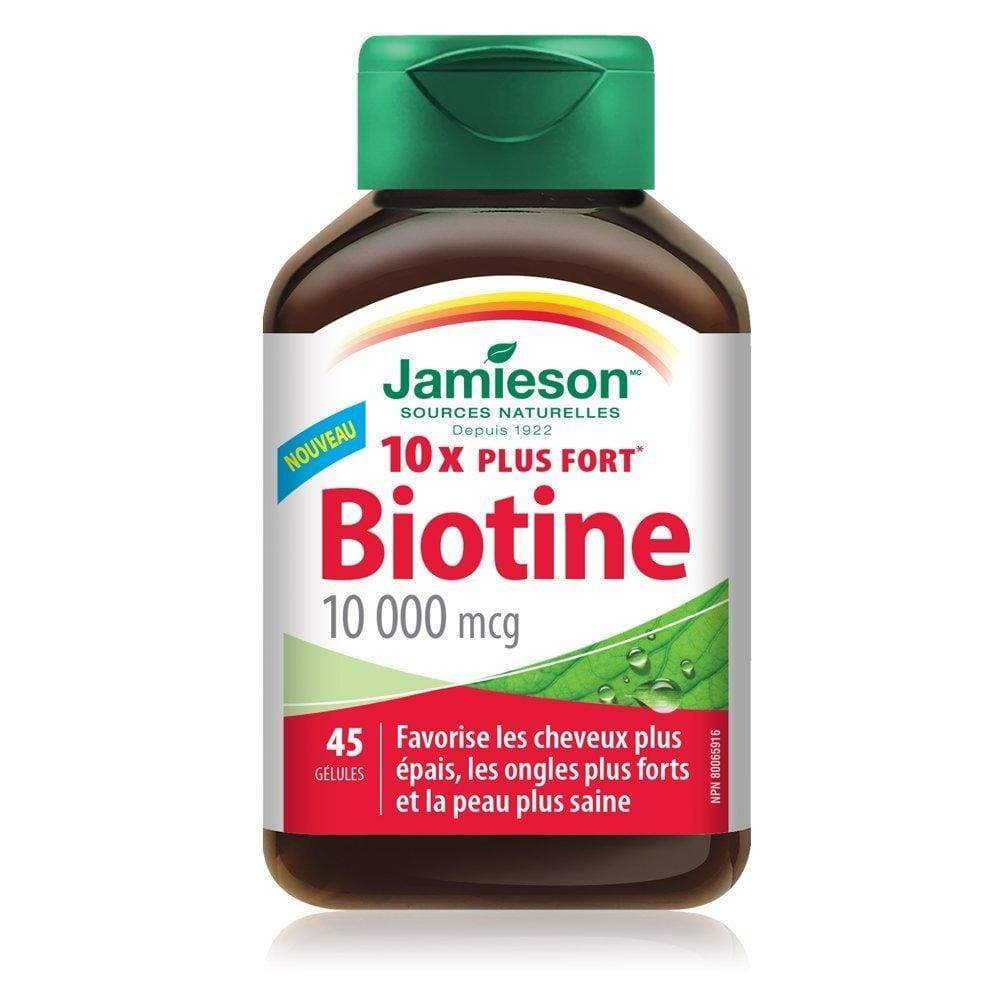 Jamieson Biotin 10000 mcg 45 Softgels