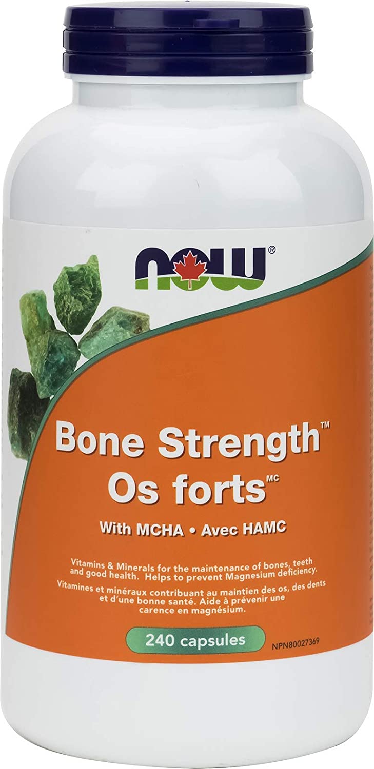 NOW, Bone Strength with MCHA, 240 Capsules