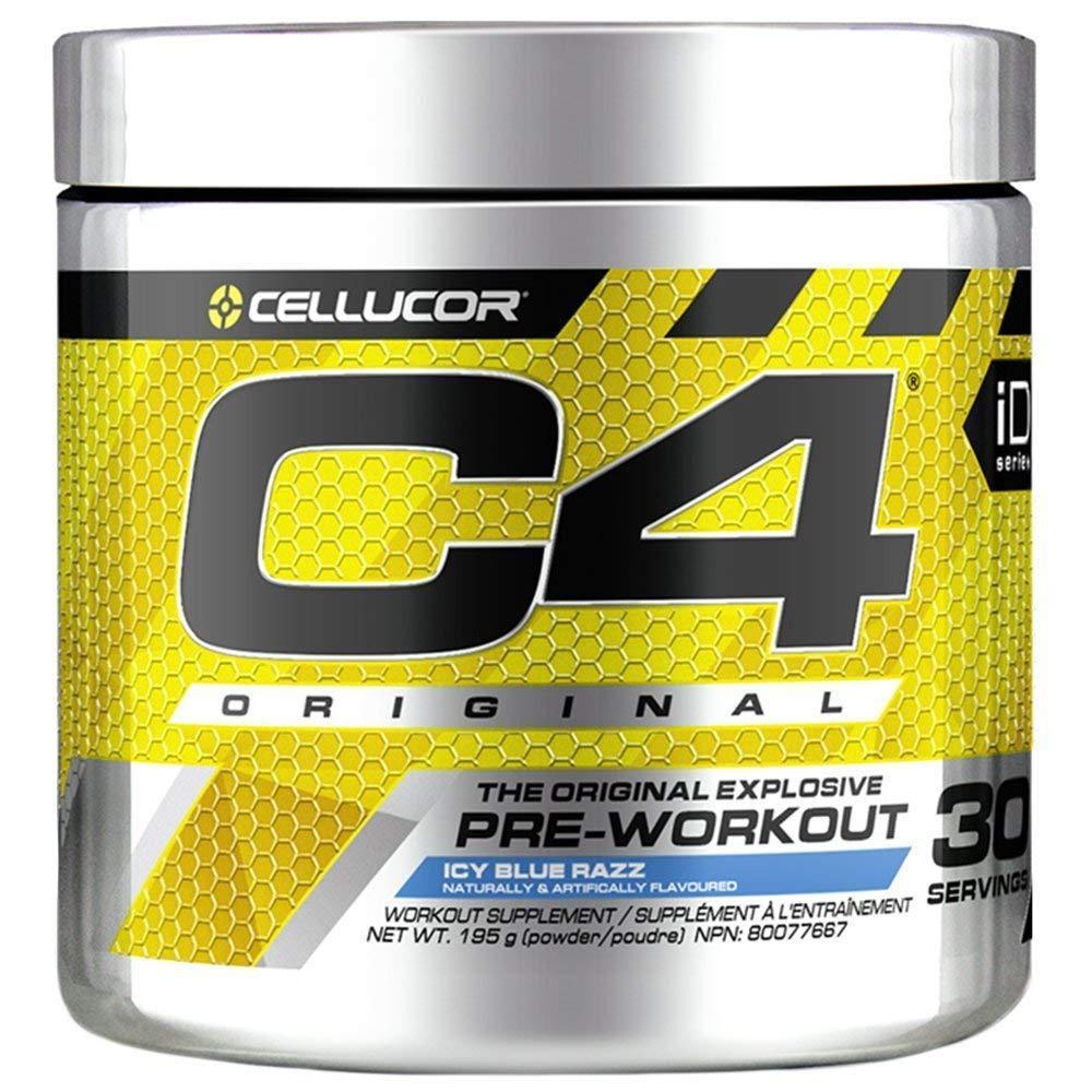 Cellucor C4 Original Pre-Workout Icy Blue Razz (30 Servings)