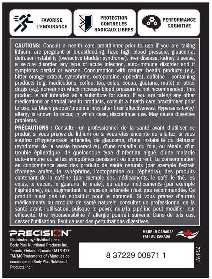 Precision Megaburn 60 Capsules