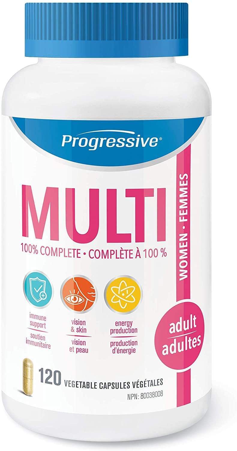 Progressive, MultiVitamins for Adult Women, 120 Capsules
