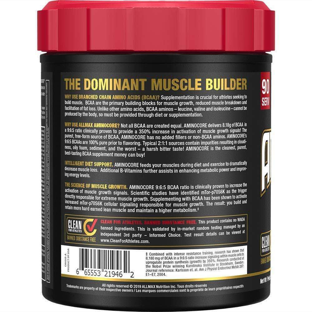 ALLMAX AminoCore BCAA Pineapple Mango 945g 90 servings