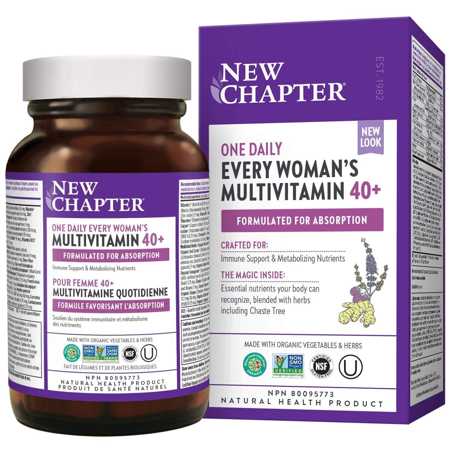 New Chapter Every Woman's 40+ One Daily 96 Tablets