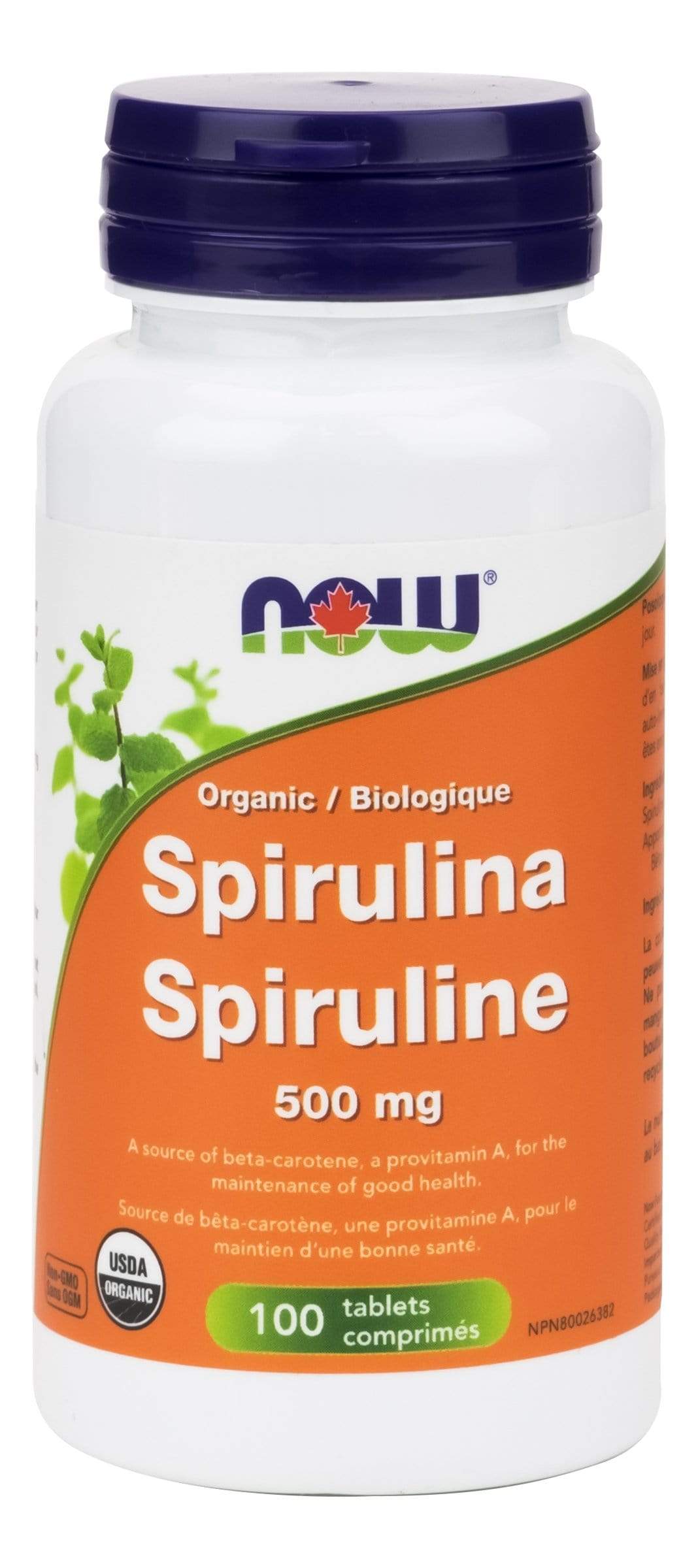 NOW Spirulina Tablets