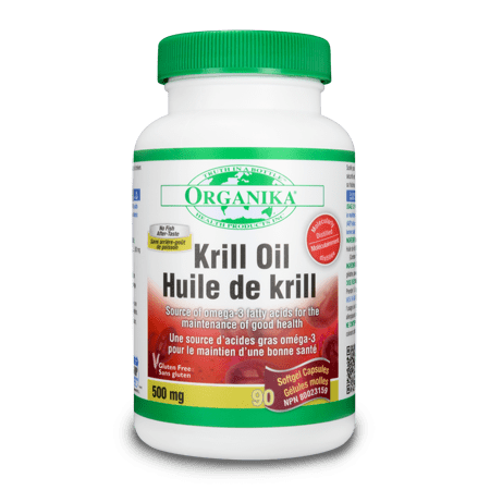 Organika KRILL OIL 500MG 90 Softgels