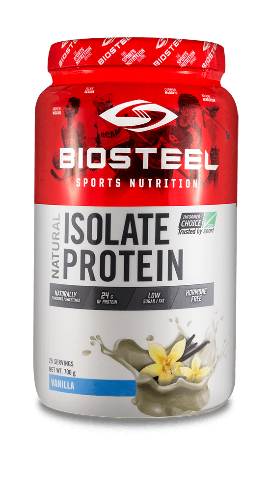 BioSteel Natural Whey Isolate Plus Vanilla