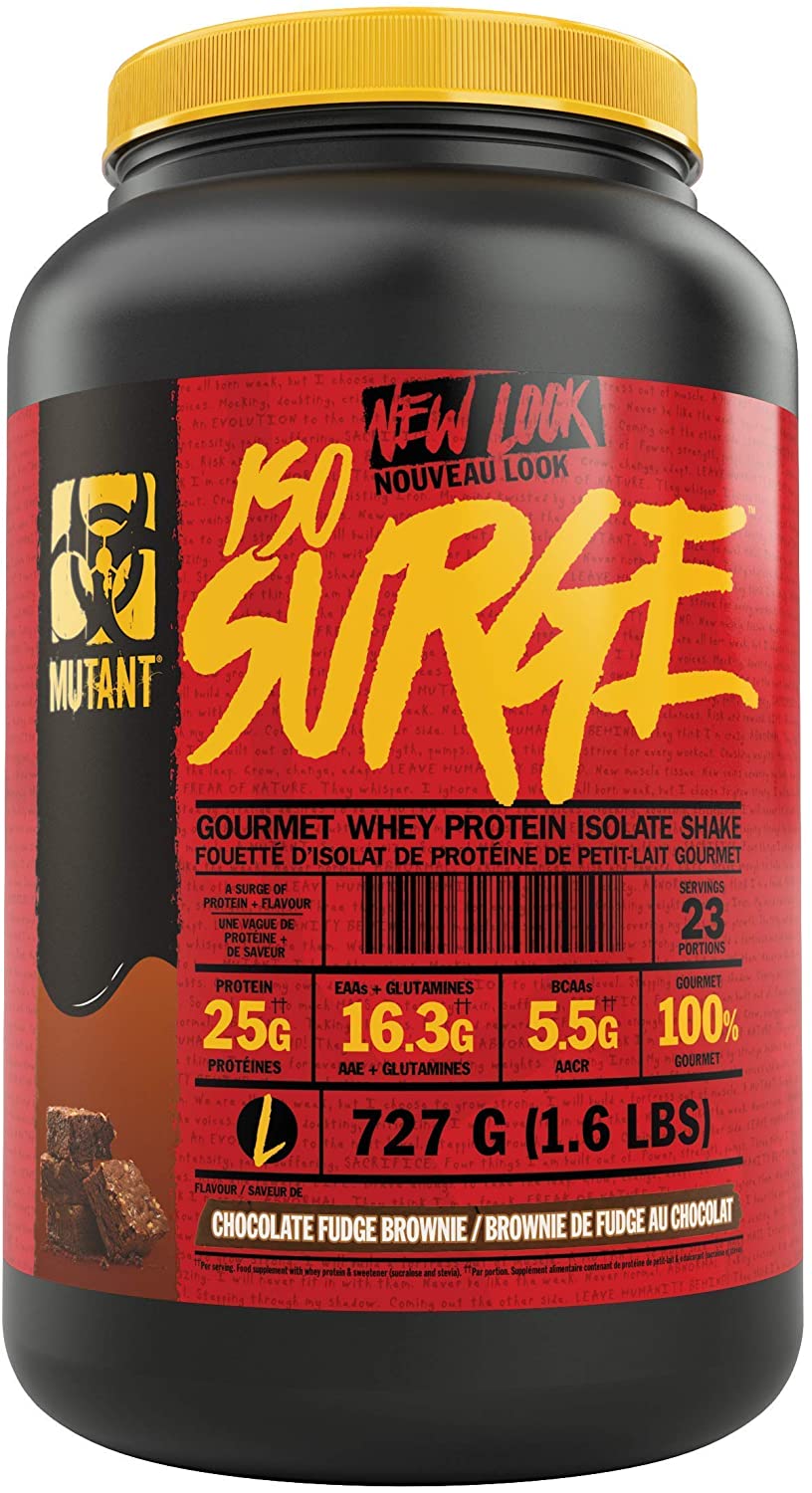 Mutant, ISO SURGE, Chocolate Fudge Brownie, 727g