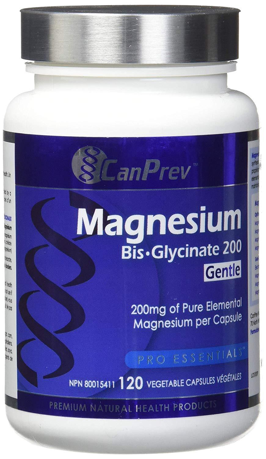 CanPrev Magnesium Bis-Glycinate 200 Gentle