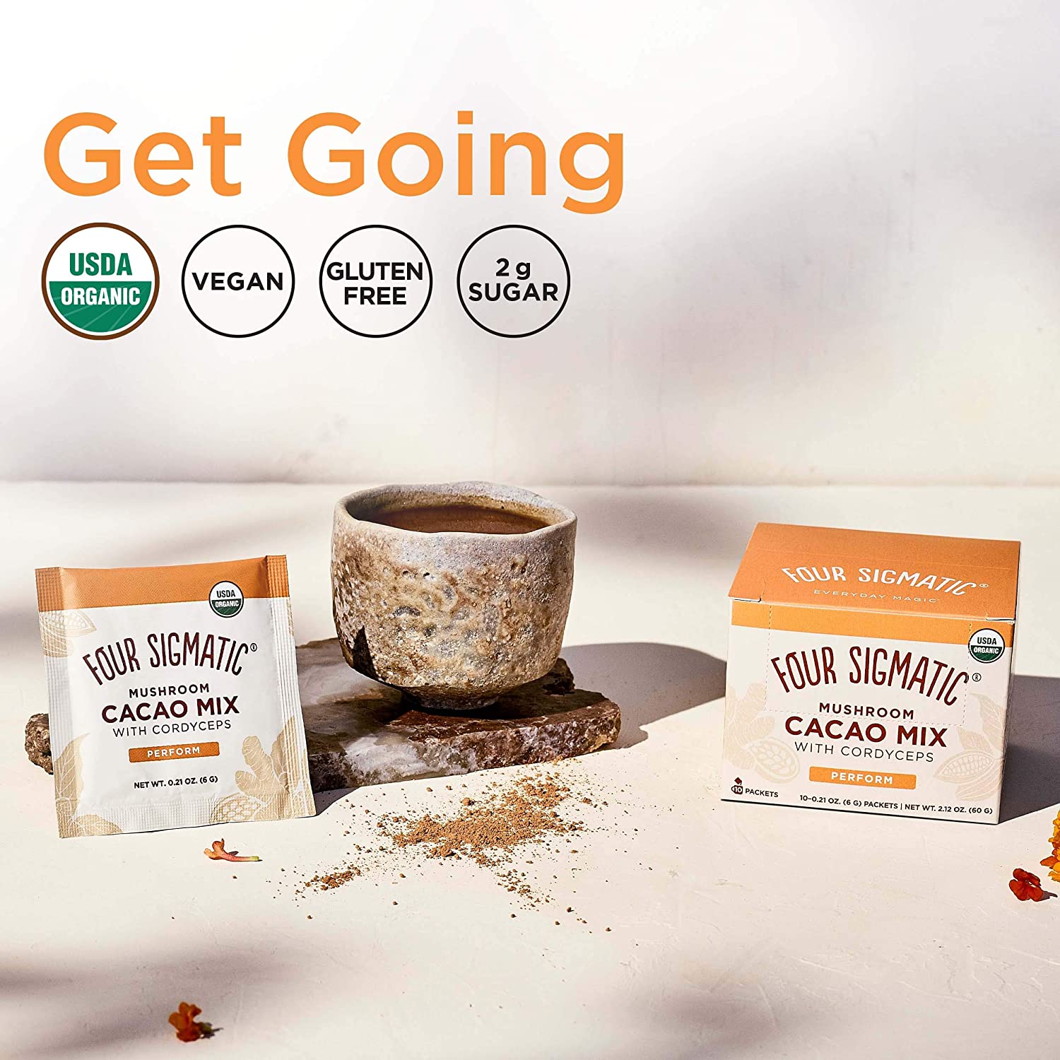 Four Sigmatic Mushroom Hot Cacao Mix with Cordyceps