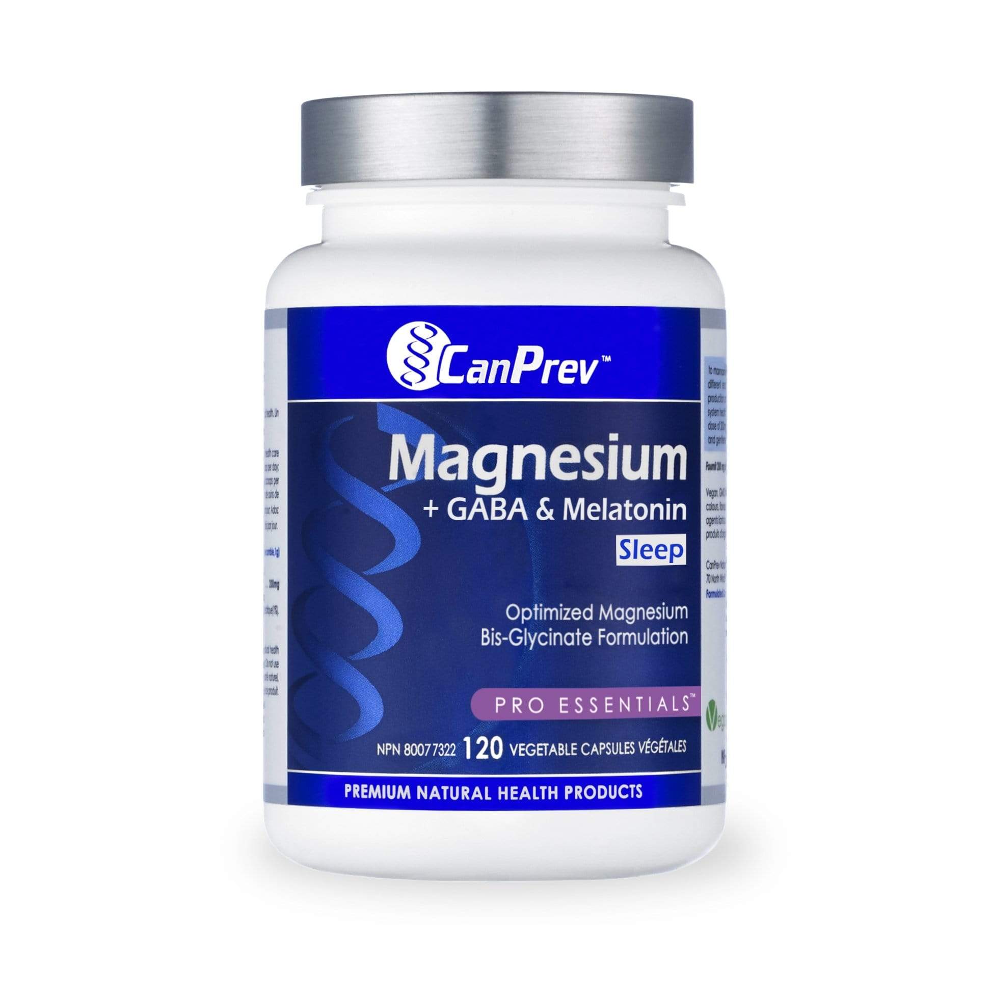 CanPrev Magnesium + GABA & Melatonin for Sleep