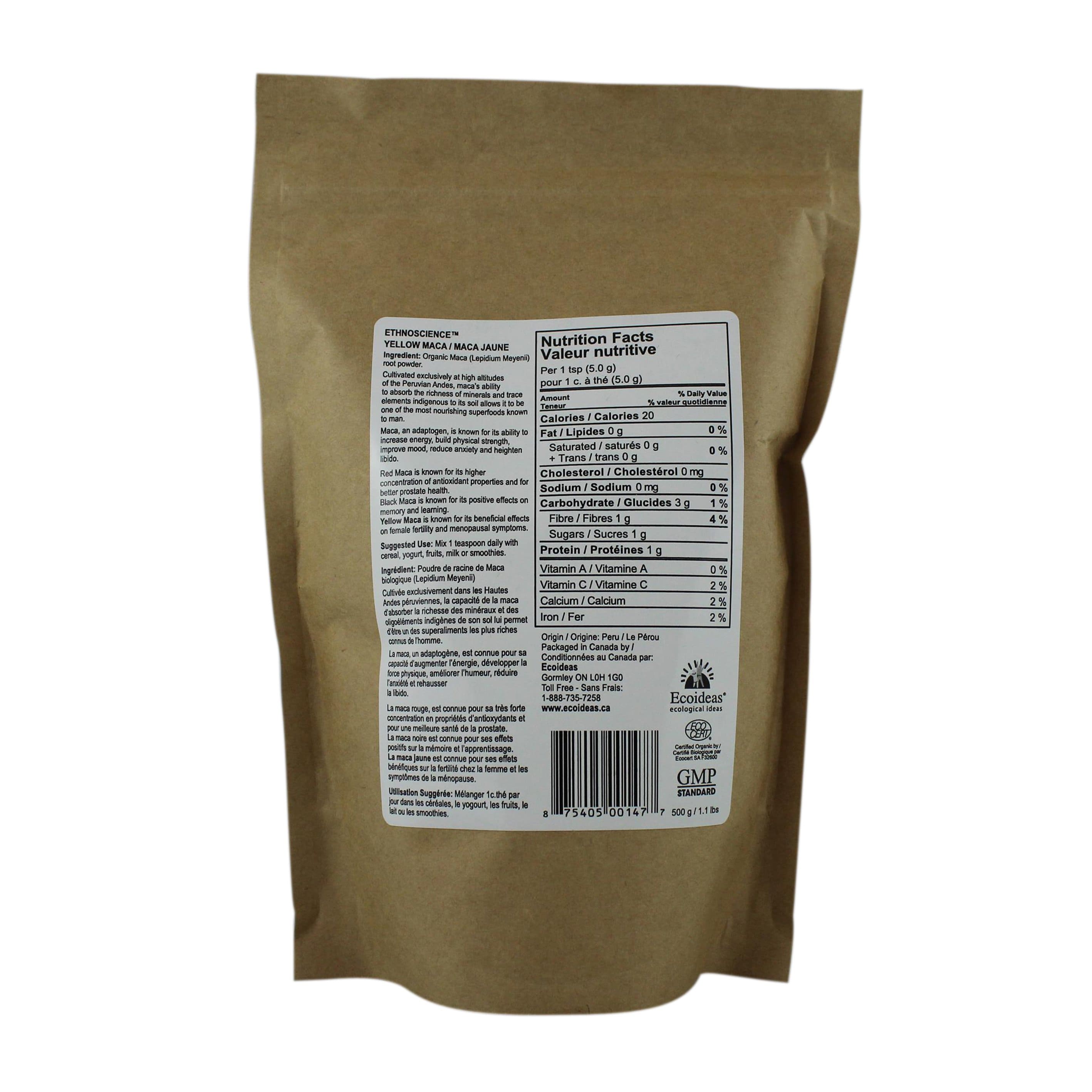 Ecoideas Yellow Maca 454g