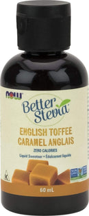 NOW Stevia Liquid Extract (English Toffee) 60mL