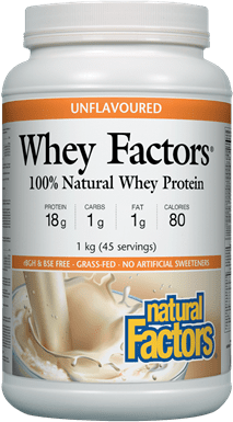 Natural Factors Whey Factors - Unflavoured