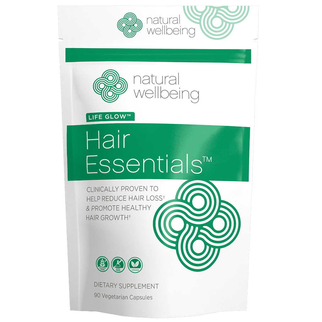 Natural Wellbeing Hair Essentials 90 Capsules