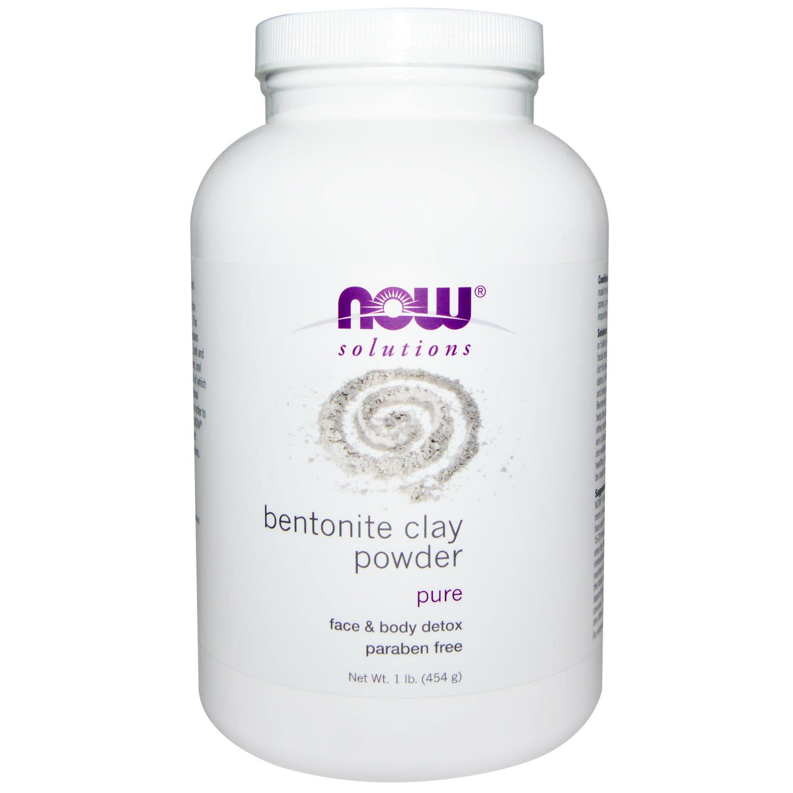 NOW, Bentonite Clay Powder, 454g