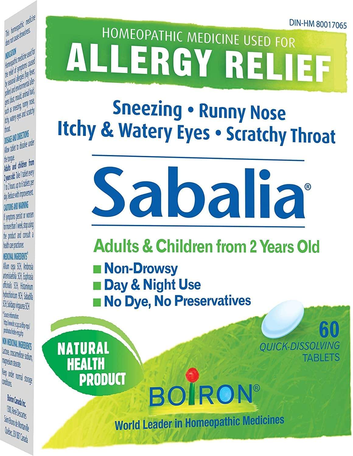 Boiron Sabalia 60 Tablets