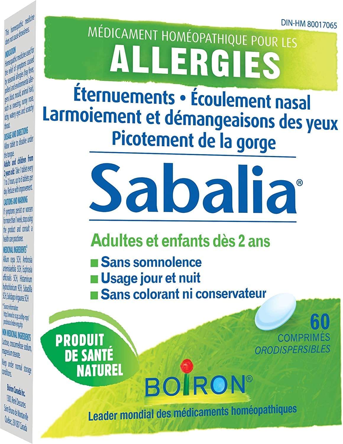 Boiron Sabalia 60 Tablets