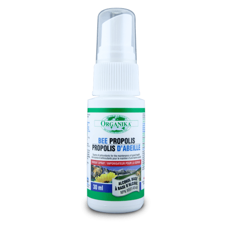 Organika BEE PROPOLIS THROAT SPRAY Alcohol Base 30 ml