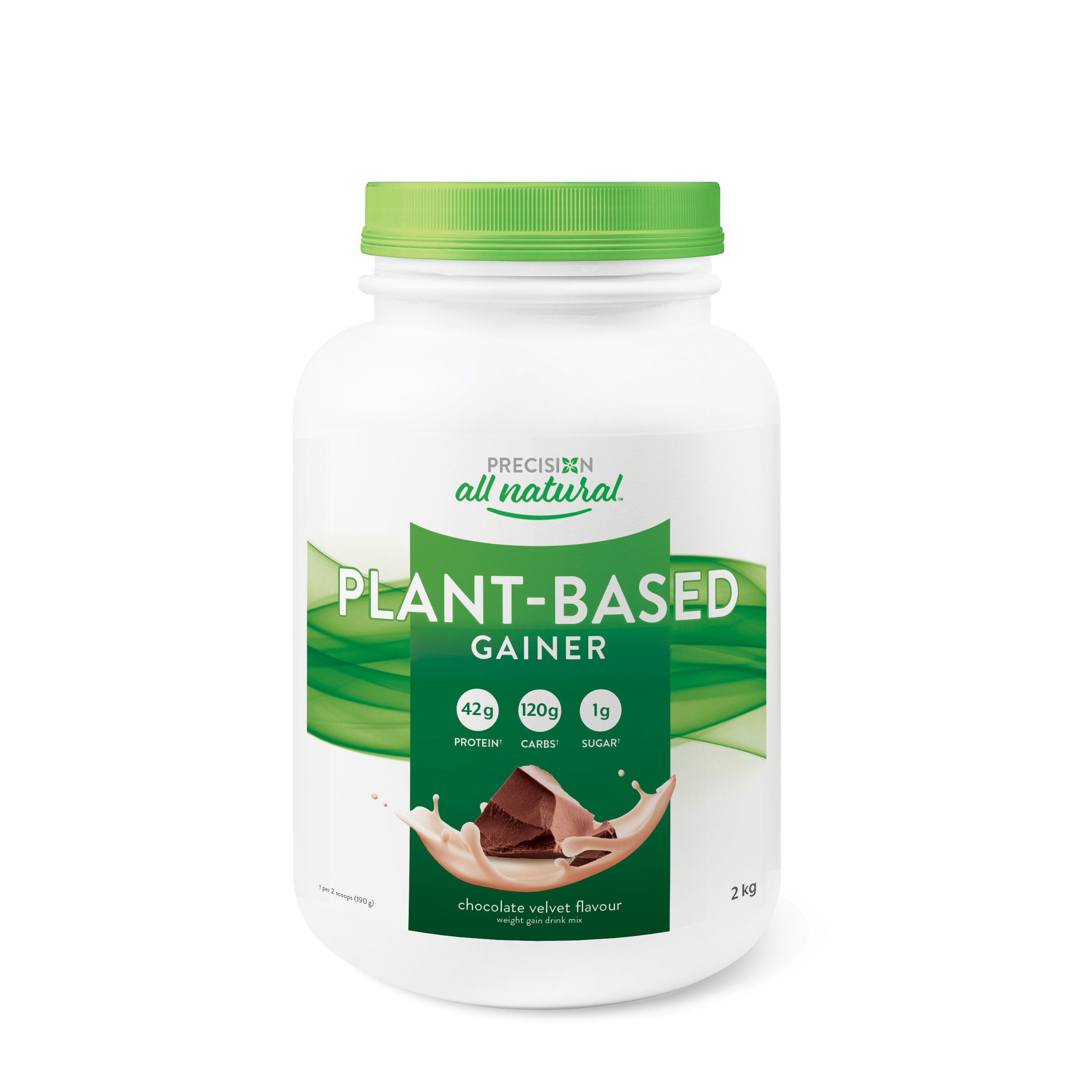 Precision All Natural Plant-Based Gainer 2kg Chocolate