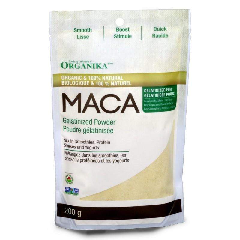 Organika MACA - Certified Organic Gelatinized + POWDER 200 g